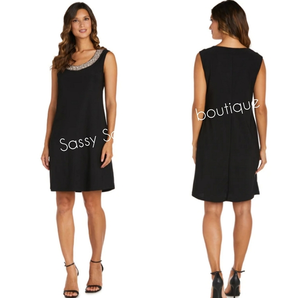 ⭐🆕 Black sheath dress and jacket set - Picture 9 of 16